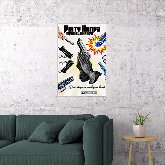 Invizible Hands And Dirty Diggs Dirty Hands Poster Wall Art Print Home Wall Decor - xonomax