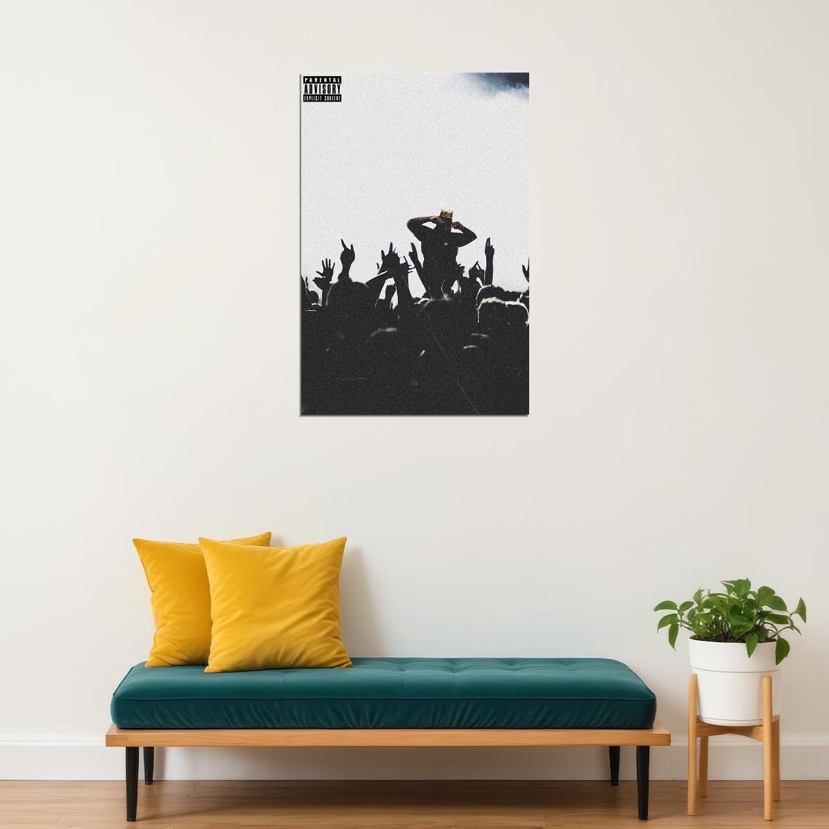 Young Chop Chop Is King Music Album Record Producer Poster Wall Art Print Home Wall Decor - xonomax