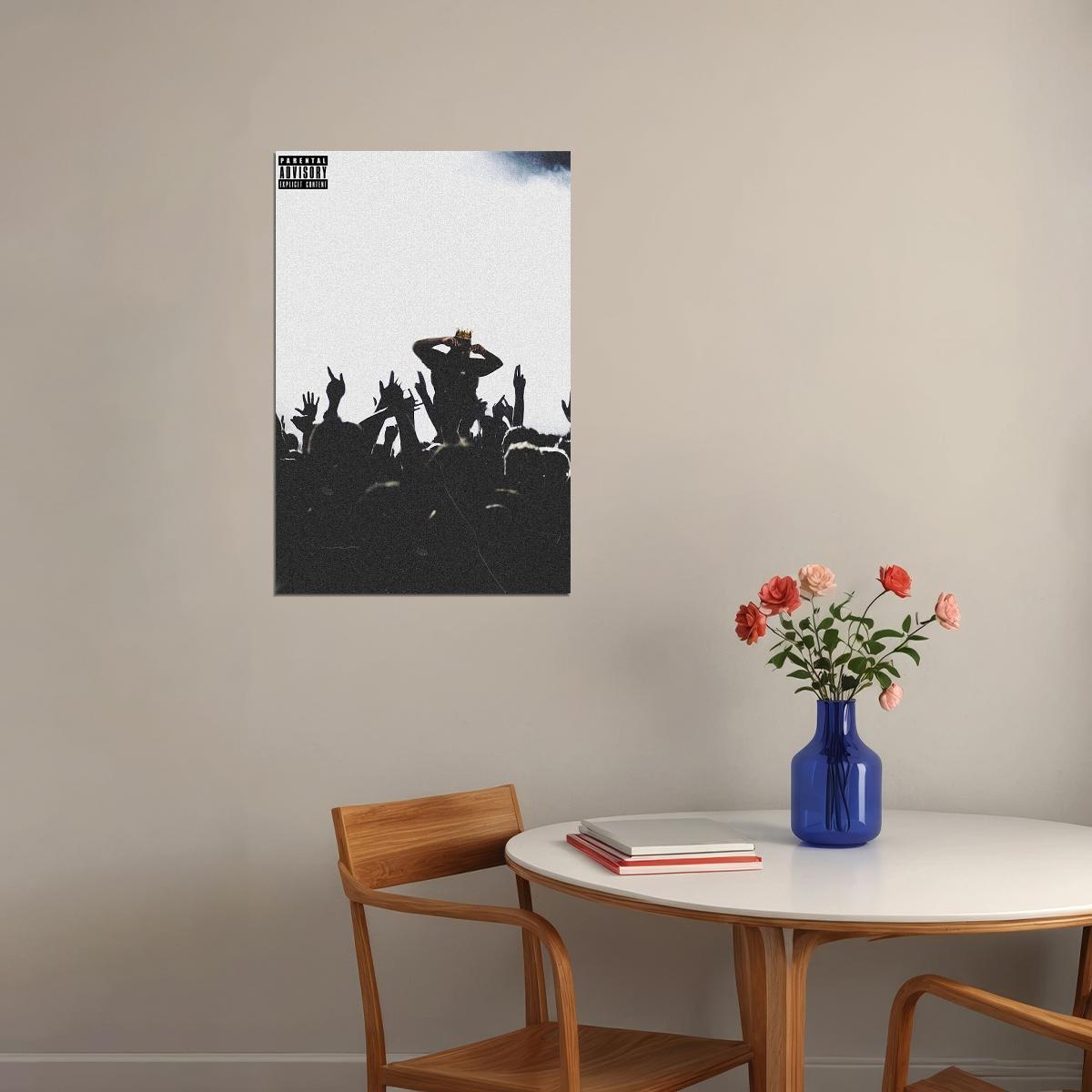 Young Chop Chop Is King Music Album Record Producer Poster Wall Art Print Home Wall Decor - xonomax