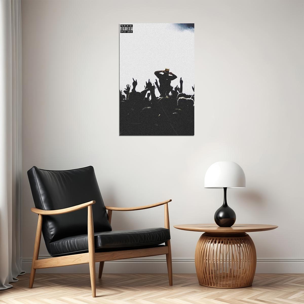 Young Chop Chop Is King Music Album Record Producer Poster Wall Art Print Home Wall Decor - xonomax