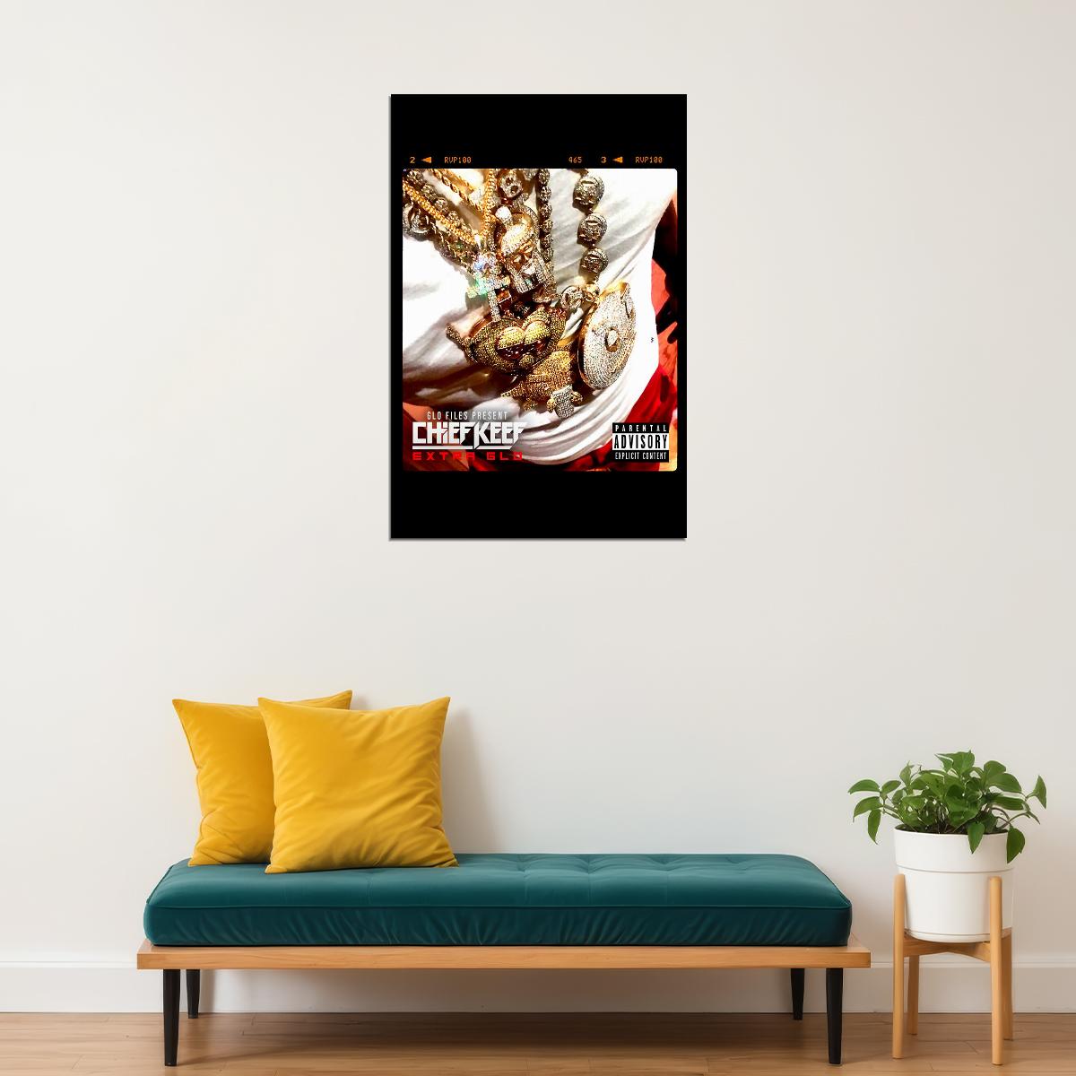 Chief Keef Extra Glo Producer Songwriter Music Poster Wall Art Print Home Wall Decor - xonomax