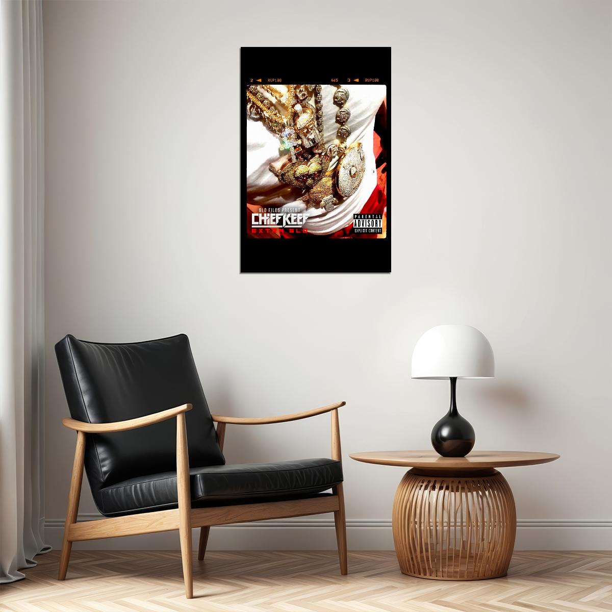 Chief Keef Extra Glo Producer Songwriter Music Poster Wall Art Print Home Wall Decor - xonomax