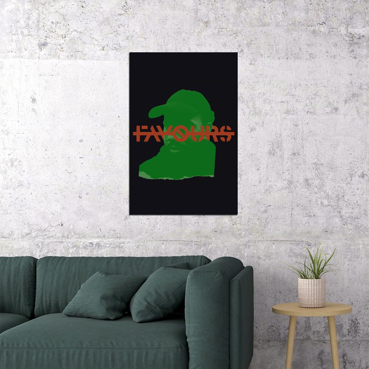 Footsie No Favours Song Music Album Poster Wall Art Print Home Wall Decor - xonomax