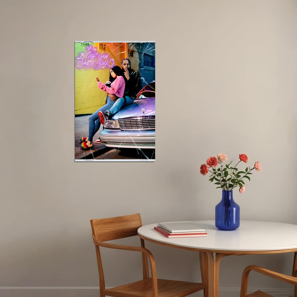 Key I Love You Say It Back Music Album Singer Poster Wall Art Print Home Wall Decor - xonomax