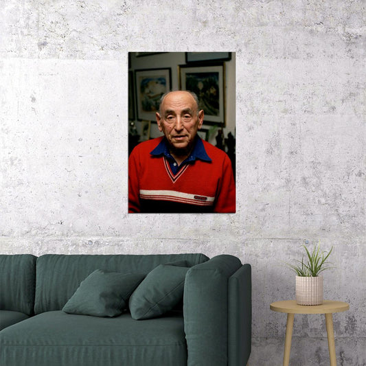 Isser Harel First Chief Of The Mossad Vintage Poster Wall Art Print Home Wall Decor - xonomax