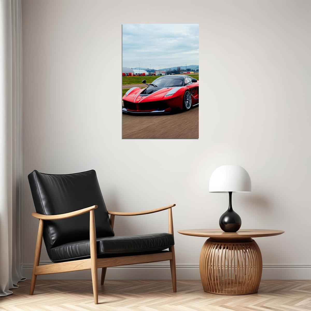 Ferrari Miscellaneous 2005 Goes Fast On The Road Poster Wall Art Print Home Wall Decor - xonomax