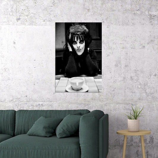 German Punk Singer Nina Hagen Sticking Out Tongue Poster Wall Art Print Home Wall Decor - xonomax