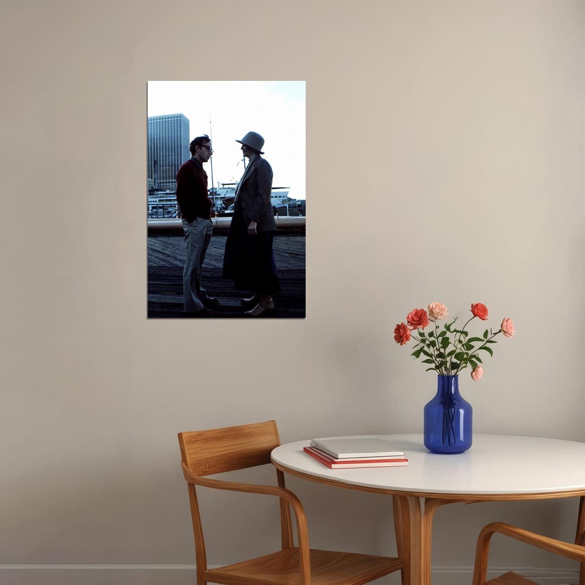 Diane Keaton And Woody Allen In Annie Hall Movie Poster Wall Art Print Home Wall Decor - xonomax