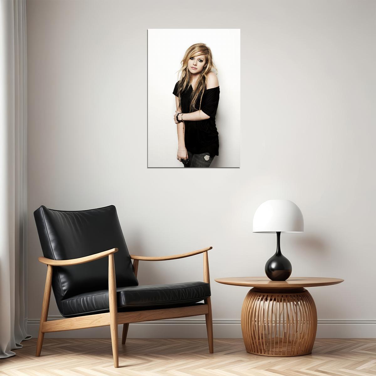 Avril Lavigne Singer Artist Songwriter Poster Wall Art Print Home Wall Decor - xonomax