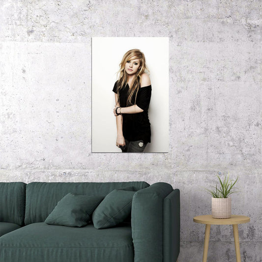 Avril Lavigne Singer Artist Songwriter Poster Wall Art Print Home Wall Decor - xonomax