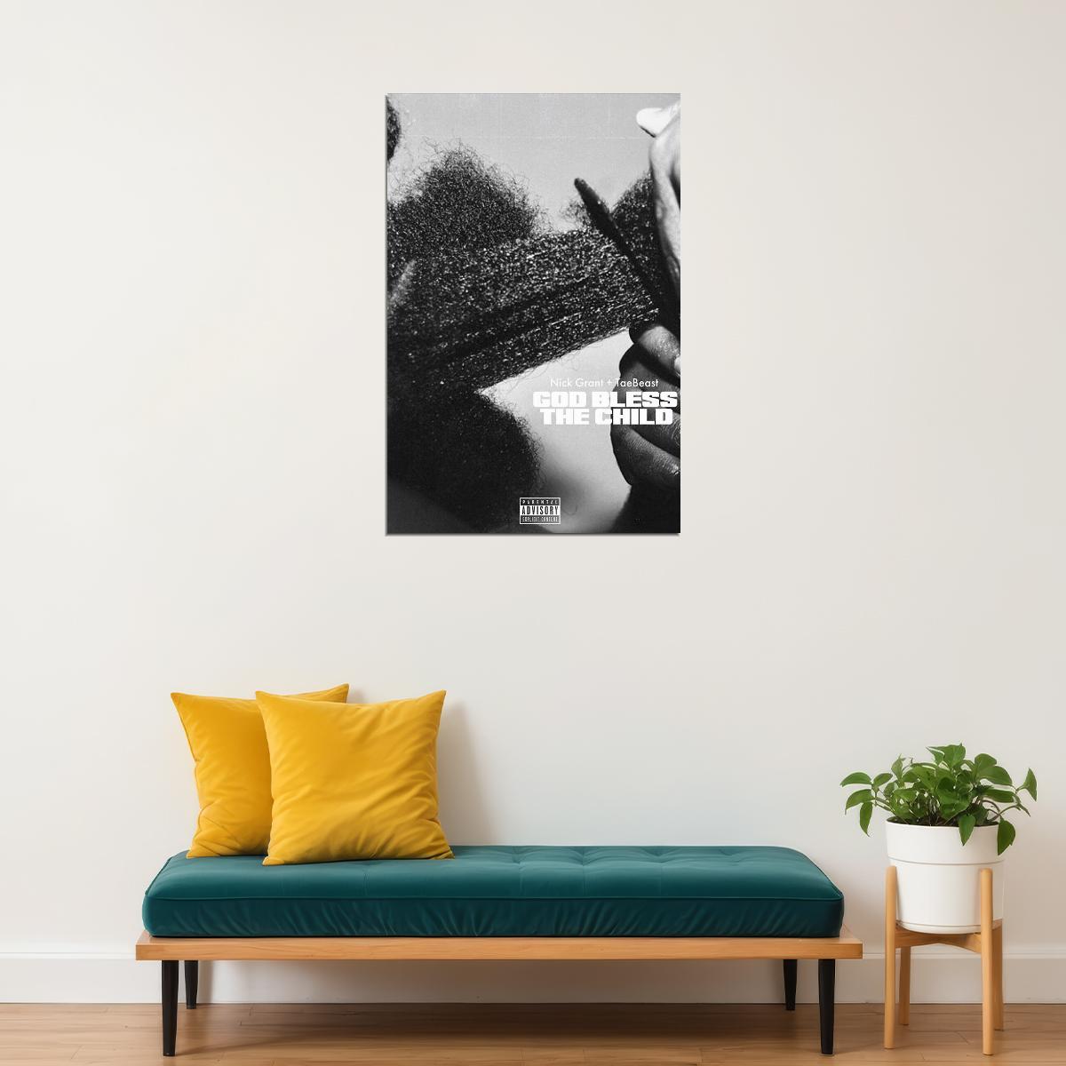 New Nick Grant & Tae Beast God Bless The Child Poster Wall Art Print Home Wall Decor - xonomax