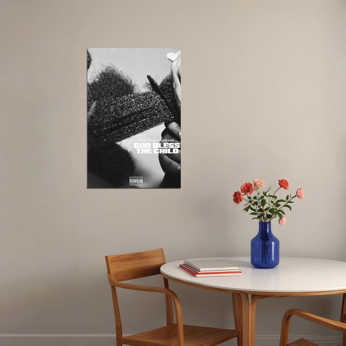 New Nick Grant & Tae Beast God Bless The Child Poster Wall Art Print Home Wall Decor - xonomax