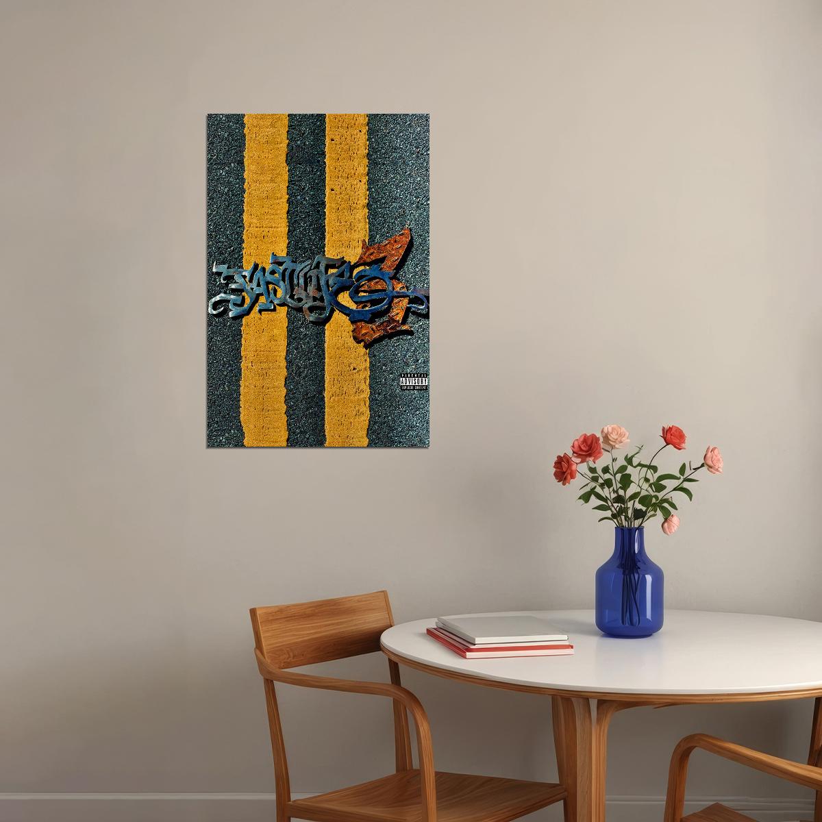 Fast Life Fast Life 3 Rap Singer Music Album Poster Wall Art Print Home Wall Decor - xonomax