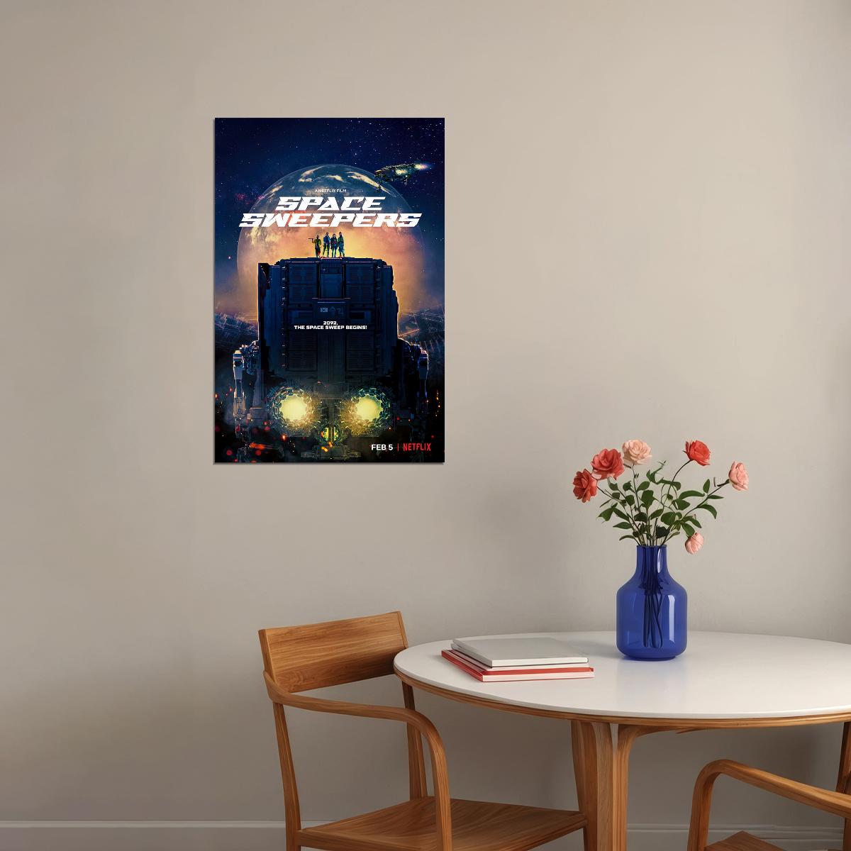 Space Sweepers Movie Drama Adventure Action Poster Wall Art Print Home Wall Decor