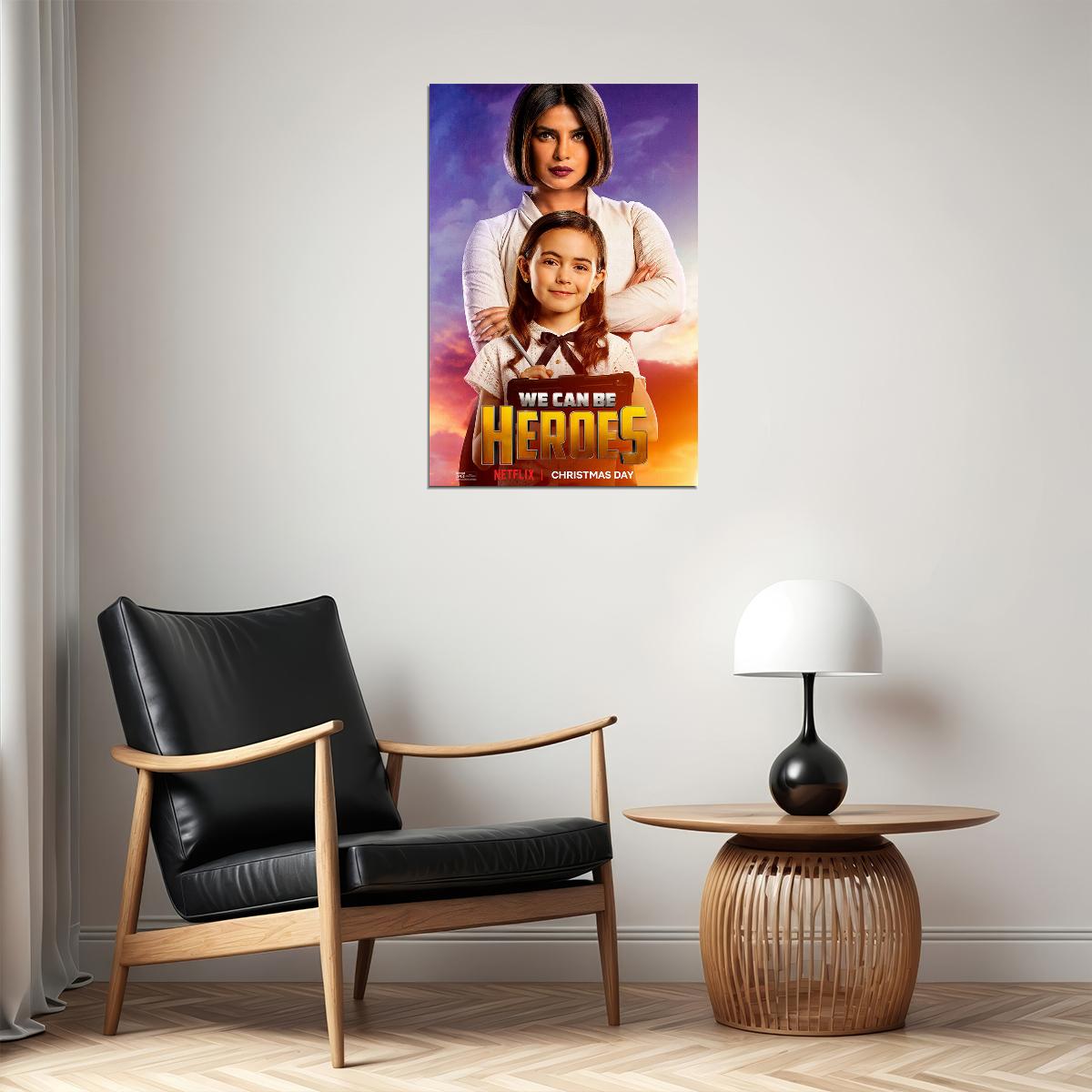 We Can Be Heroes Movie Adventure Comedy Action Poster Wall Art Print Home Wall Decor