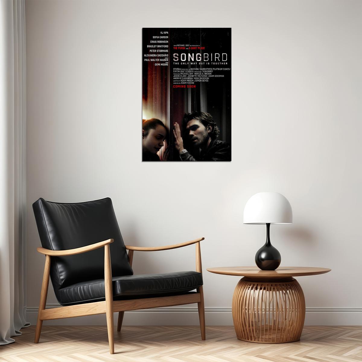 Songbird Movie Drama Science Fiction Thriller Poster Wall Art Print Home Wall Decor