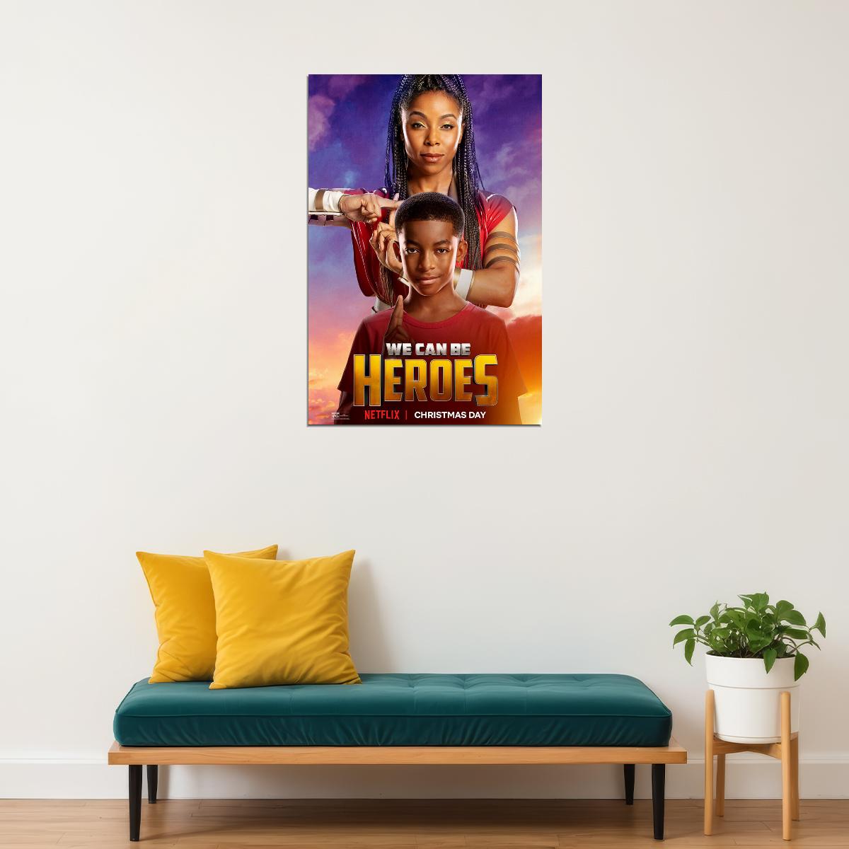 We Can Be Heroes Movie Adventure Drama Action Poster Wall Art Print Home Wall Decor