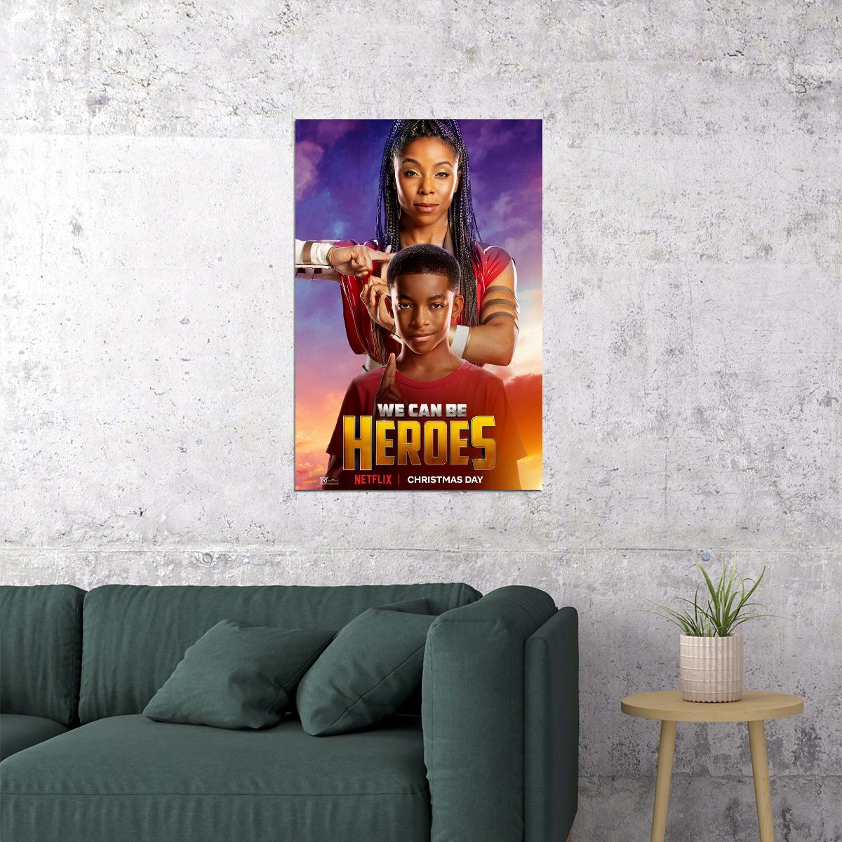 We Can Be Heroes Movie Adventure Drama Action Poster Wall Art Print Home Wall Decor