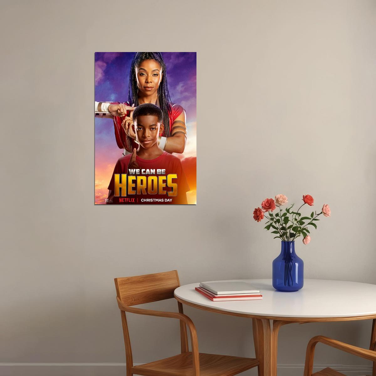 We Can Be Heroes Movie Adventure Drama Action Poster Wall Art Print Home Wall Decor