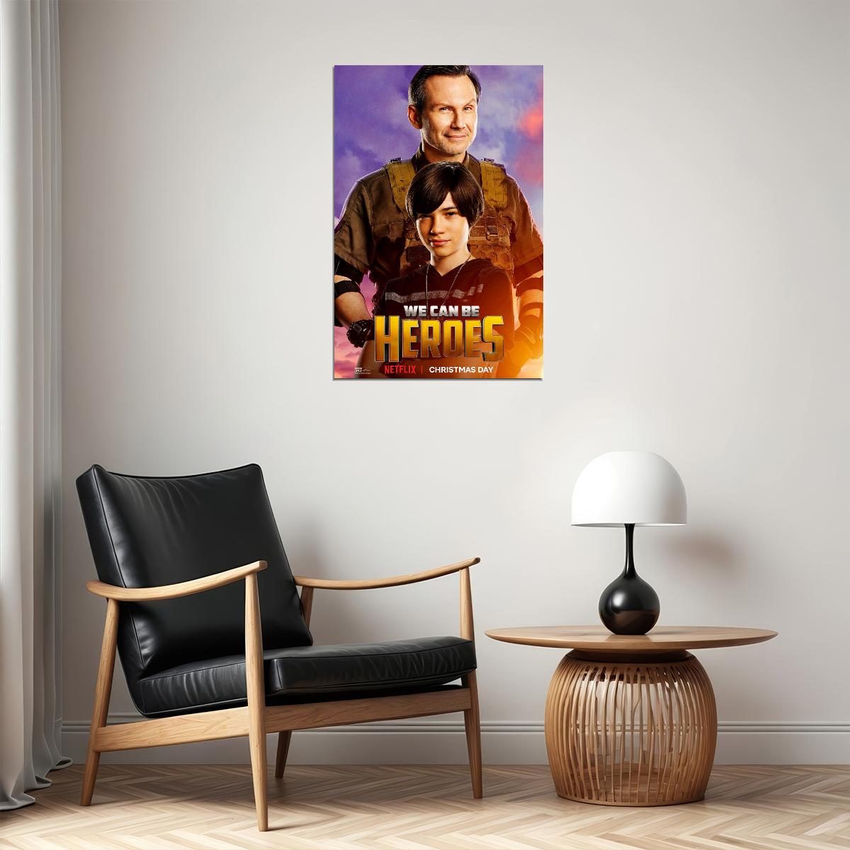 We Can Be Heroes Movie Adventure Drama Action Poster Wall Art Print Home Wall Decor