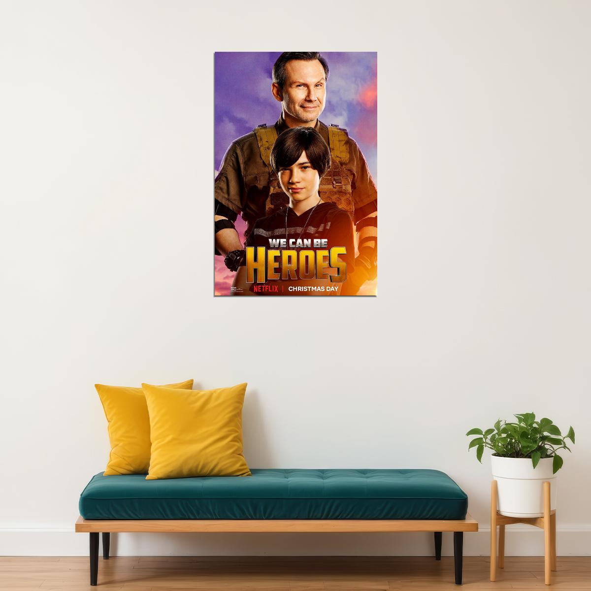 We Can Be Heroes Movie Adventure Drama Action Poster Wall Art Print Home Wall Decor