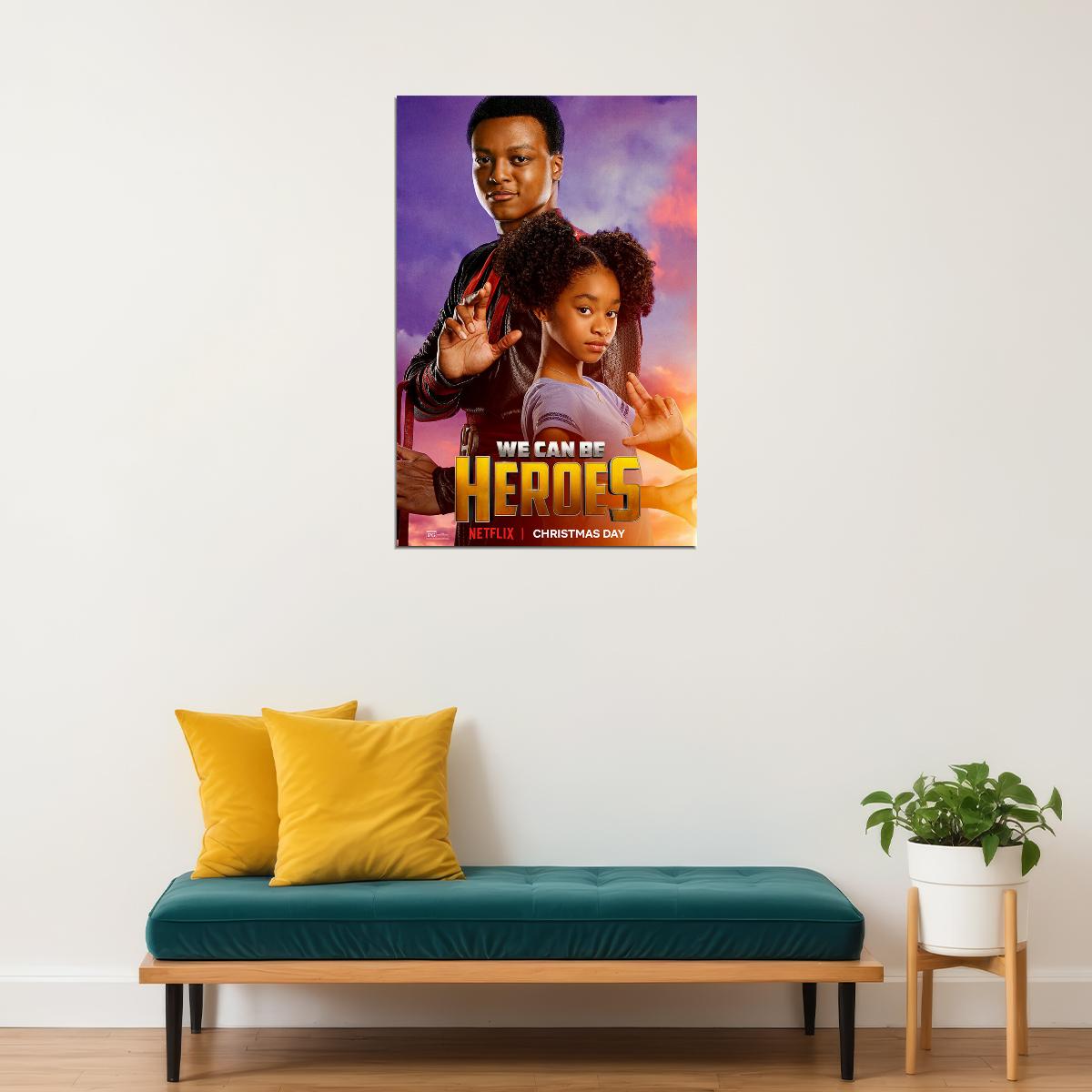 We Can Be Heroes Movie Drama Action Poster Wall Art Print Home Wall Decor