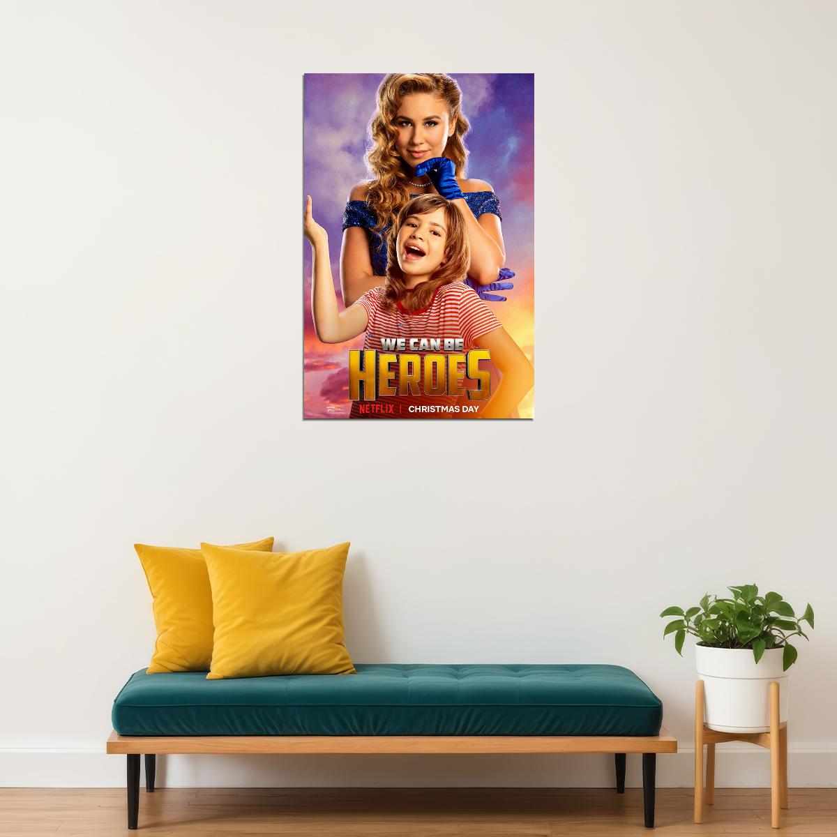 We Can Be Heroes Movie Comedy Drama Action Poster Wall Art Print Home Wall Decor
