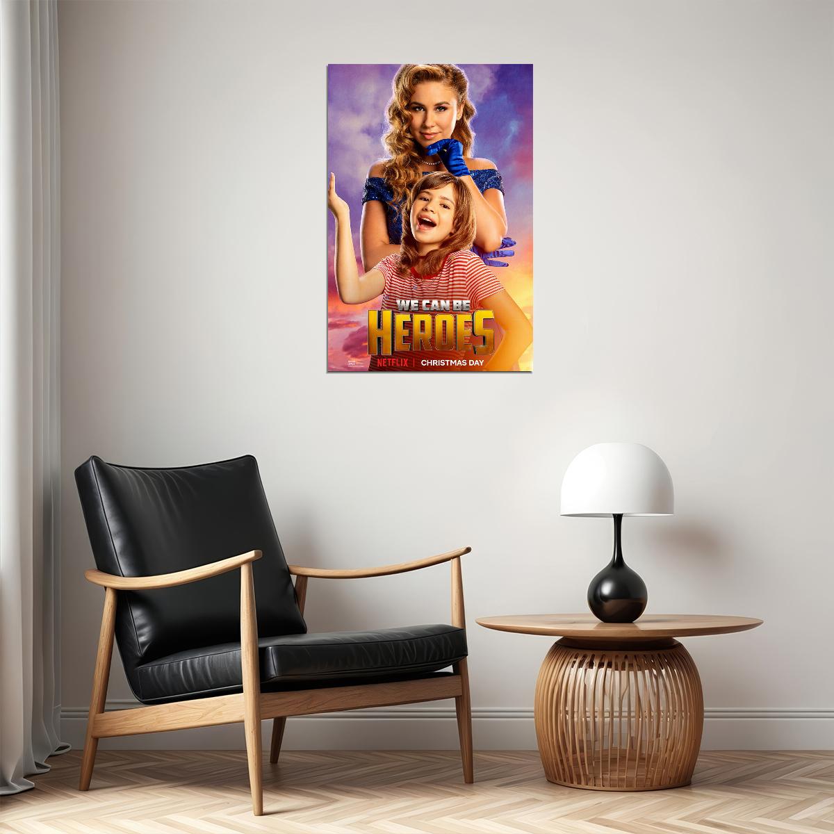 We Can Be Heroes Movie Comedy Drama Action Poster Wall Art Print Home Wall Decor