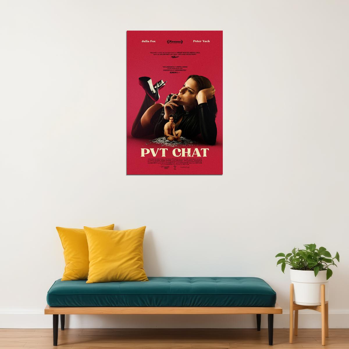 Pvt Chat Movie Drama Romantic Obsession Poster Wall Art Print Home Wall Decor