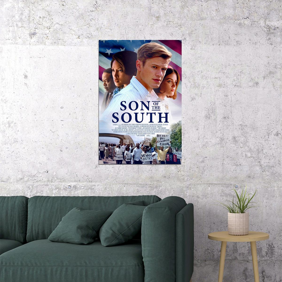 Son Of The South Movie Drama Biography Action Poster Wall Art Print Home Wall Decor