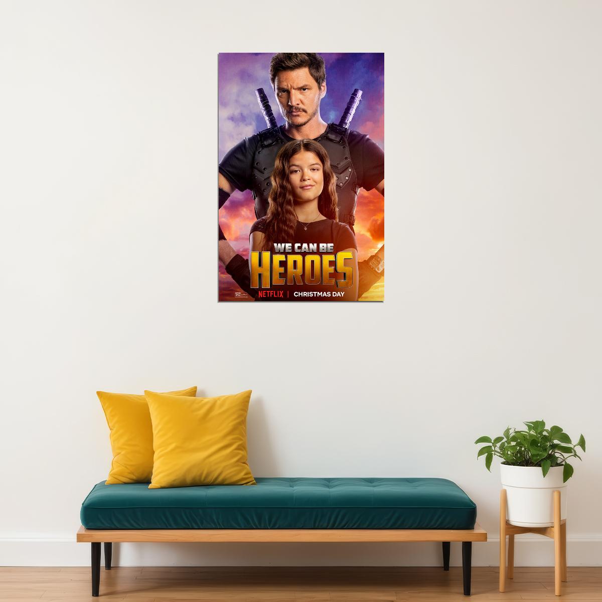 We Can Be Heroes Movie Comedy Action Drama Poster Wall Art Print Home Wall Decor