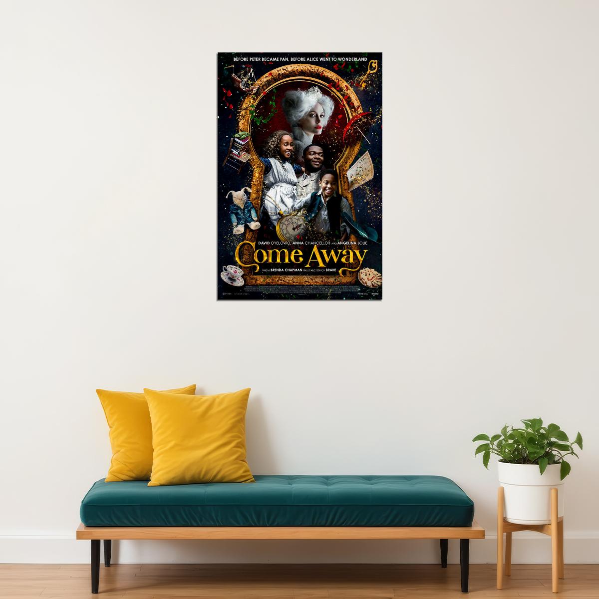 Come Away Movie Adventure Action Drama Fantasy Poster Wall Art Print Home Wall Decor