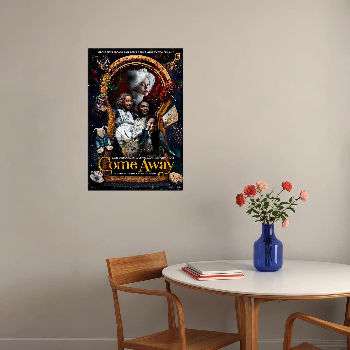 Come Away Movie Adventure Action Drama Fantasy Poster Wall Art Print Home Wall Decor