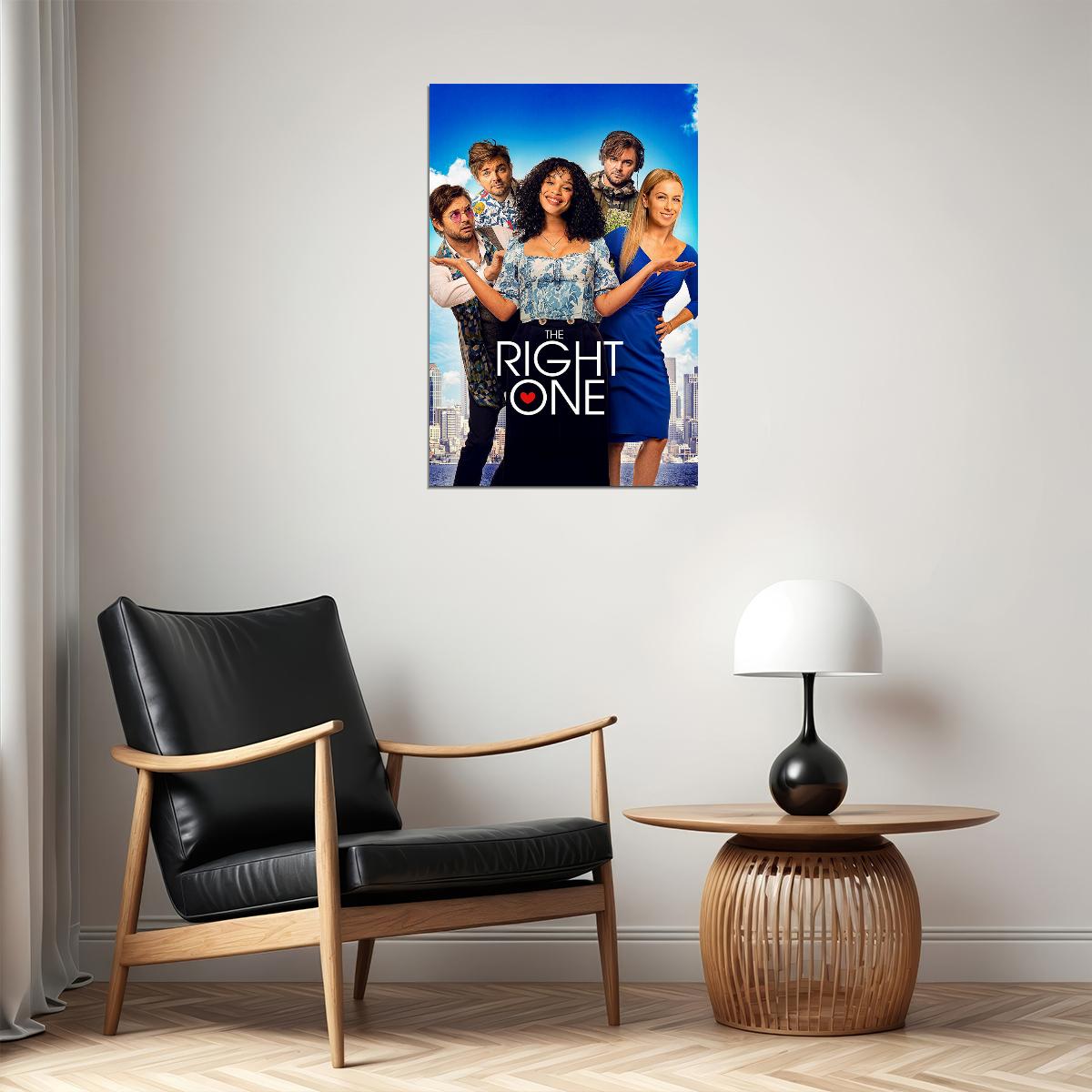 The Right One Movie Comedy Romantic Adventure Poster Wall Art Print Home Wall Decor