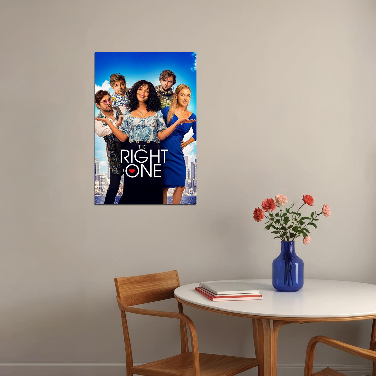 The Right One Movie Comedy Romantic Adventure Poster Wall Art Print Home Wall Decor