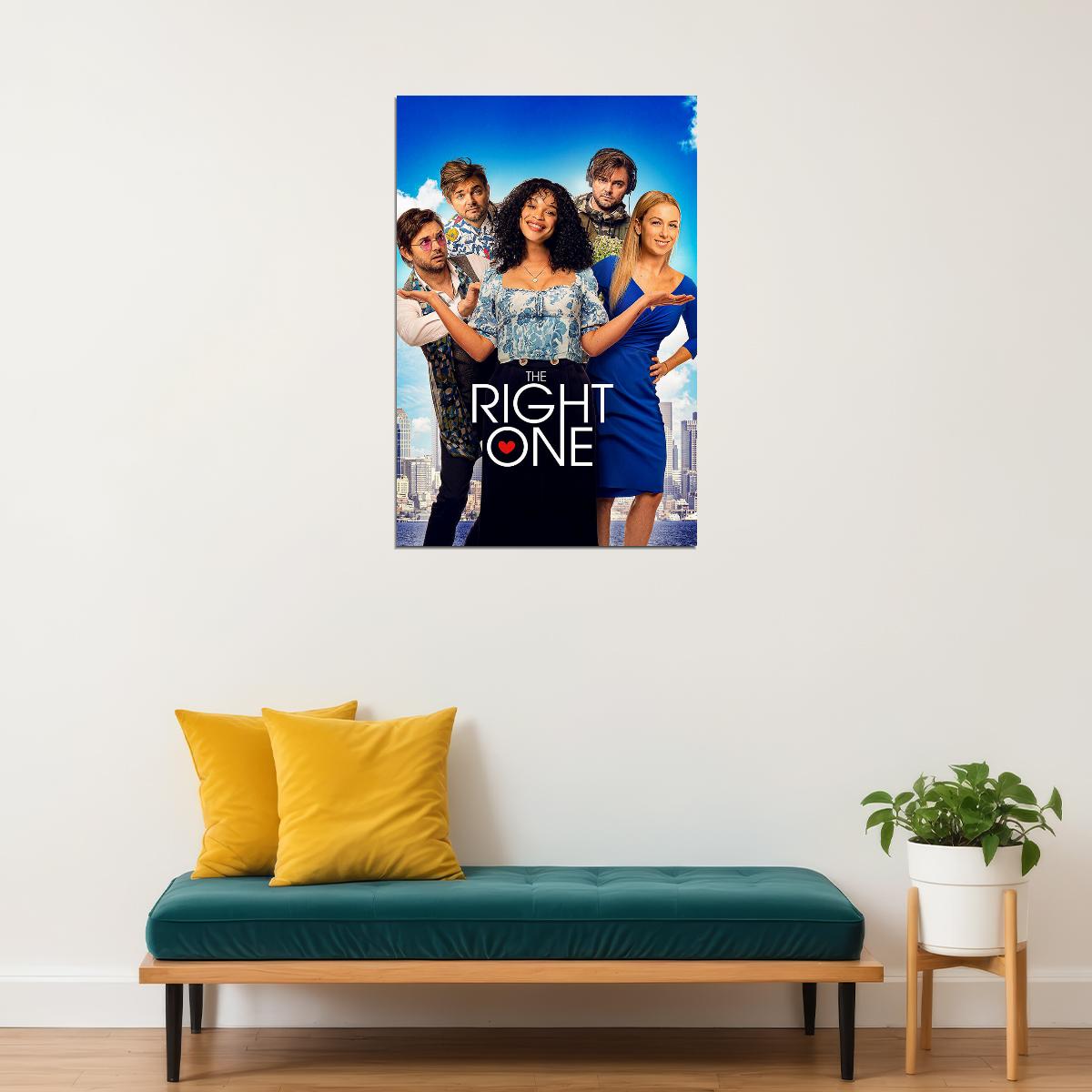 The Right One Movie Comedy Romantic Adventure Poster Wall Art Print Home Wall Decor