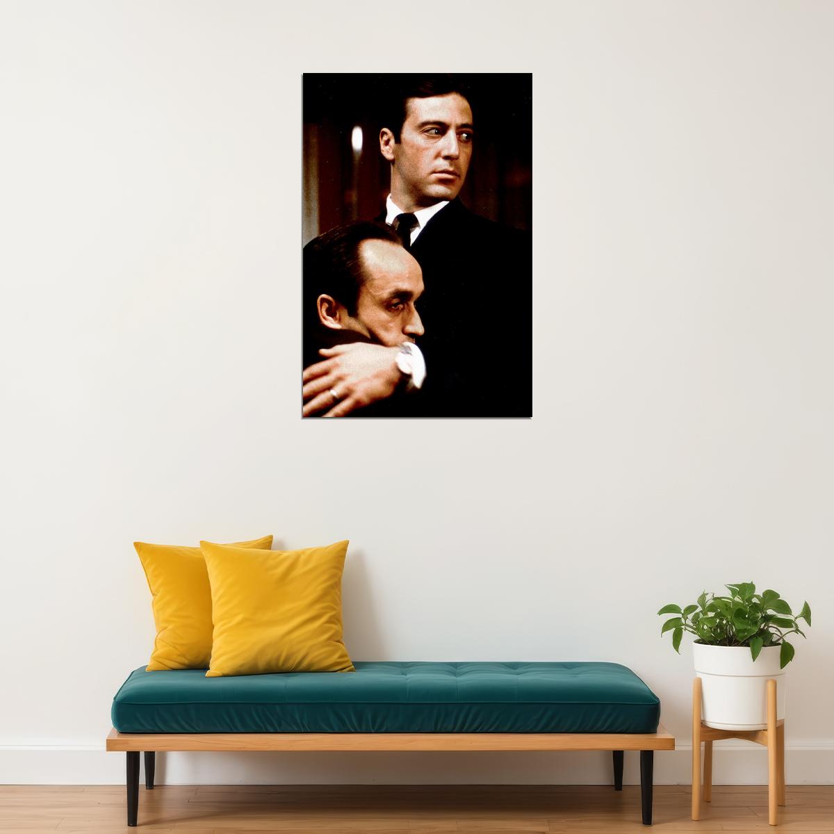 The Godfather Part Ii Movie Alternative Crime Action Poster Wall Art Print Home Wall Decor