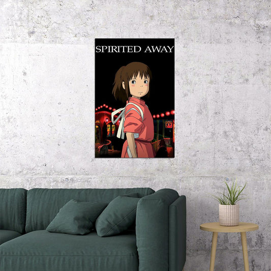 Princess Spirited Away Studio Movie Animation Poster Wall Art Print Home Wall Decor - xonomax