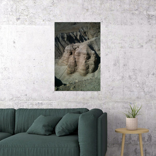 Cave Where Dead Sea Scrolls Were Found History Poster Wall Art Print Home Wall Decor - xonomax