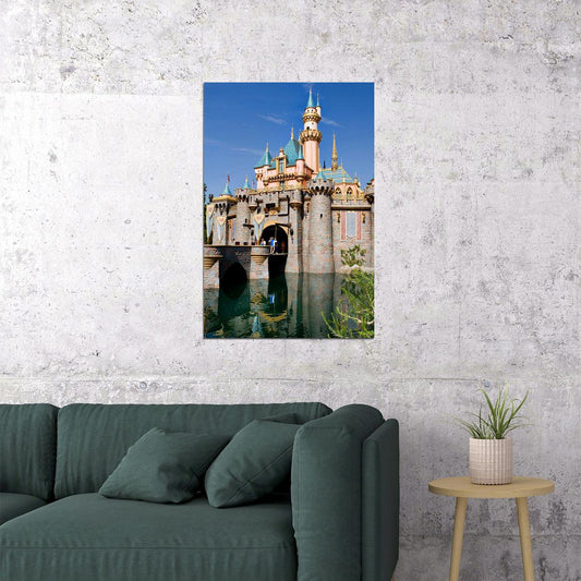 Sleeping Beauty's Castle Tale Fantasy Poster Wall Art Print Home Wall Decor - xonomax