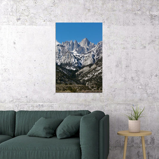 Sierra Blanca Peak In White Mountain Wilderness Poster Wall Art Print Home Wall Decor - xonomax