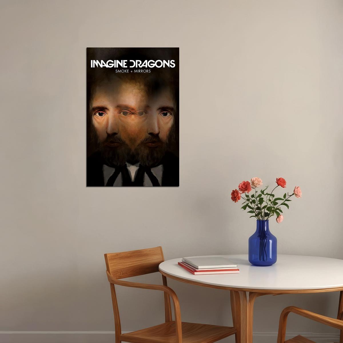 Imagine Dragons Smoke+mirrors Musicians Poster Wall Art Print Home Wall Decor - xonomax