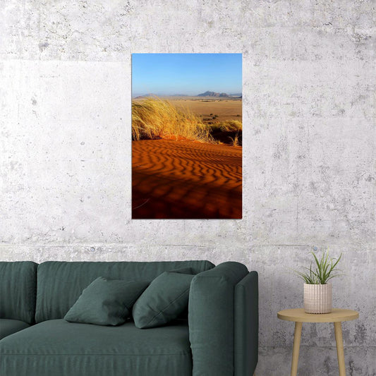 Tumboa Plant In The Namib Desert Poster Wall Art Print Home Wall Decor - xonomax