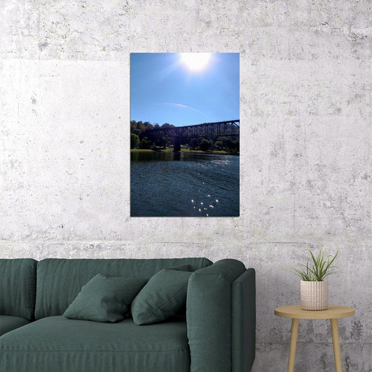 Allegheny River Valley Beauty In Nature Poster Wall Art Print Home Wall Decor - xonomax