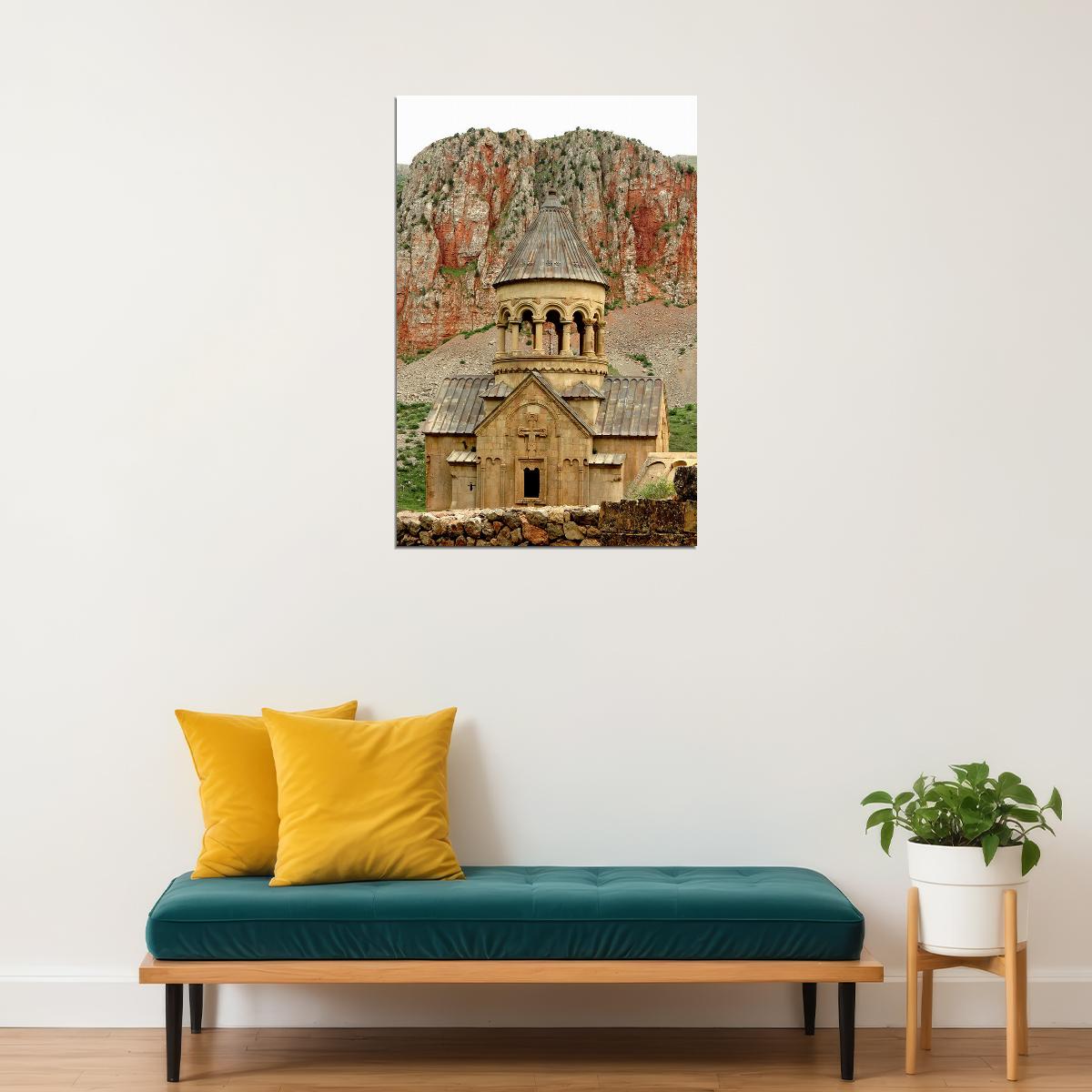 Armenian Church Of St. Sergius Digor Religious Poster Wall Art Print Home Wall Decor - xonomax