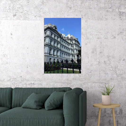 Army Memorial And Old Executive Office Building Poster Wall Art Print Home Wall Decor - xonomax