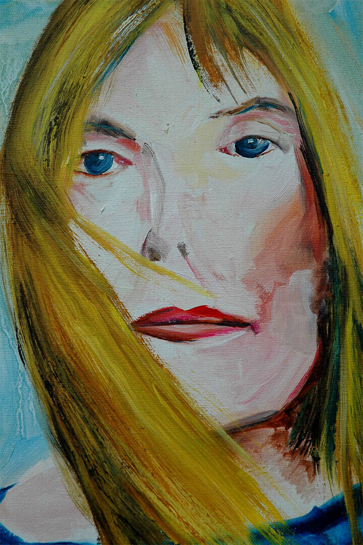 Joni Mitchell Oil Singer Painter Poster Wall Art Print Home Wall Decor - xonomax