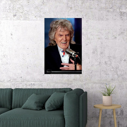 Don Imus American Radio Personality Poster Wall Art Print Home Wall Decor - xonomax