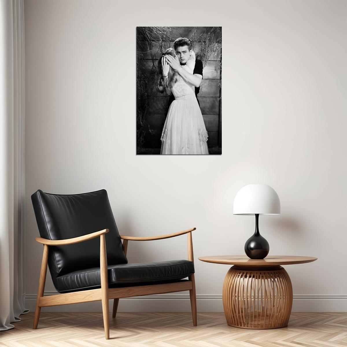 East Of Eden Movie James Dean And Julie Harris Poster Wall Art Print Home Wall Decor