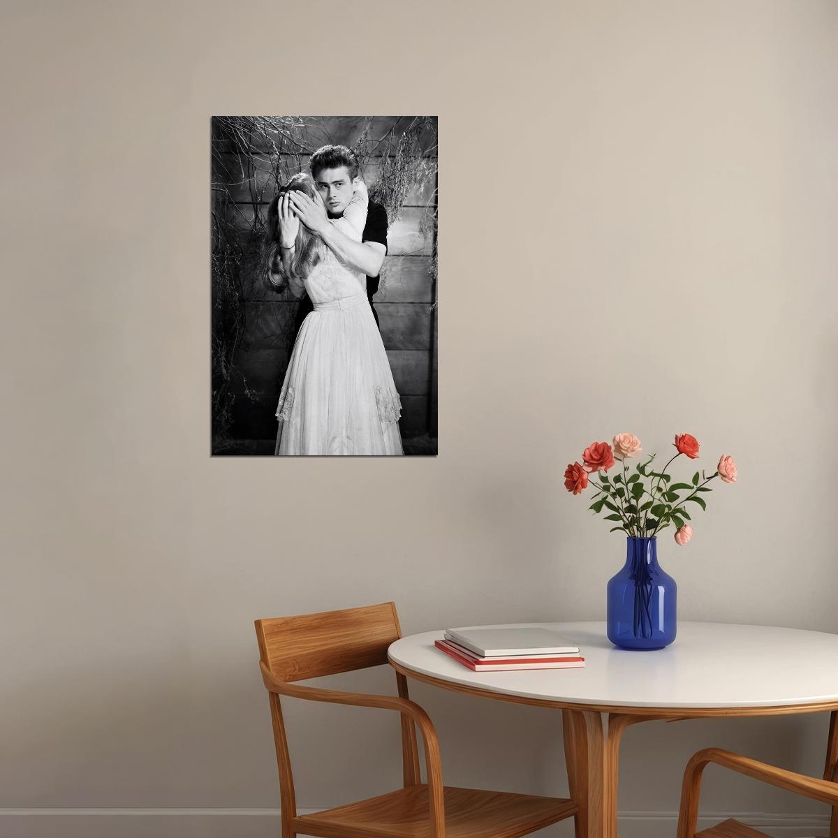 East Of Eden Movie James Dean And Julie Harris Poster Wall Art Print Home Wall Decor